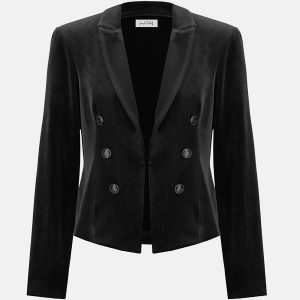 Joseph Ribkoff Blazer 253193 - Black - Casual Collection